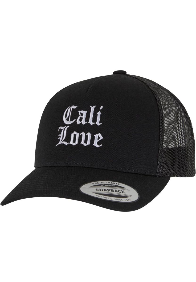 Cool Cali Love 
5-Panel Retro Trucker Cap