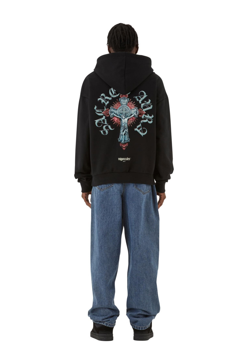 CROSS x MJG HEAVY OVERSIZED HOODY