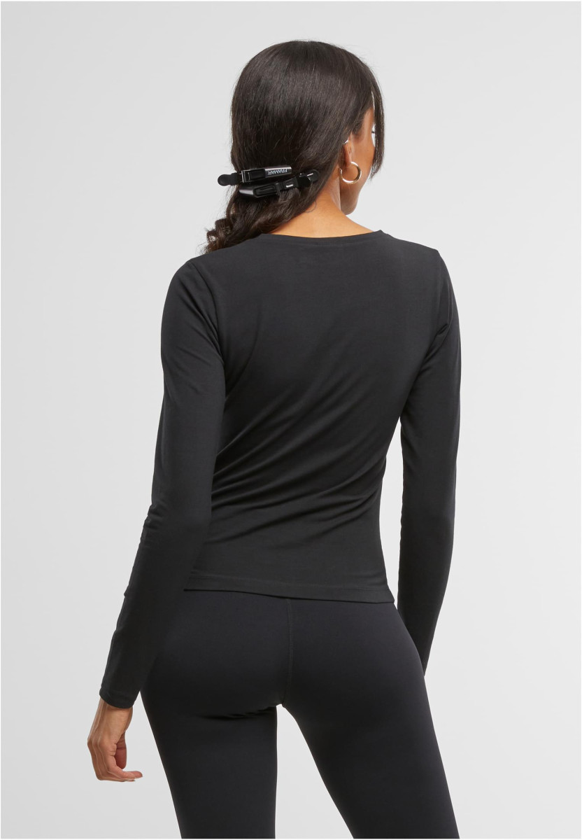 Ladies Basic Super Slim Longsleeve