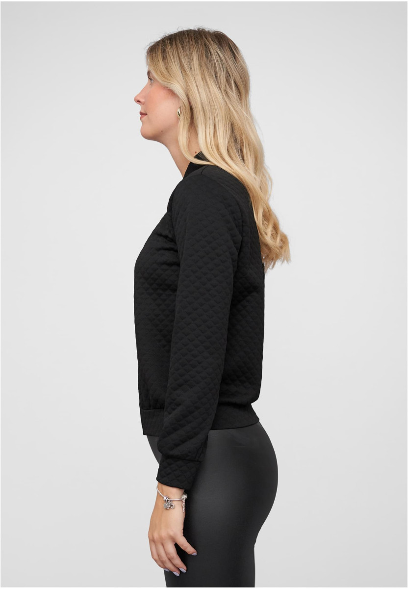 Blouson with Diamond Stitch