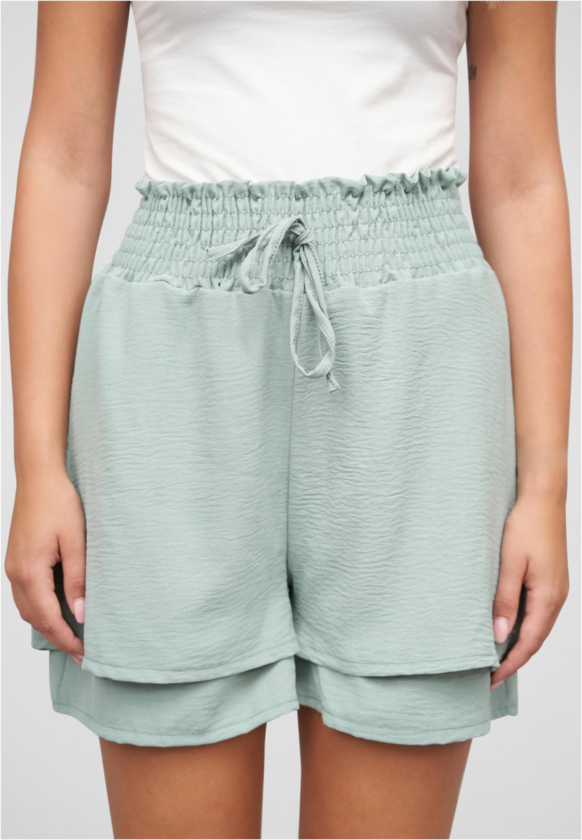 Musselin Shorts 2-Lagig mit Gummibund