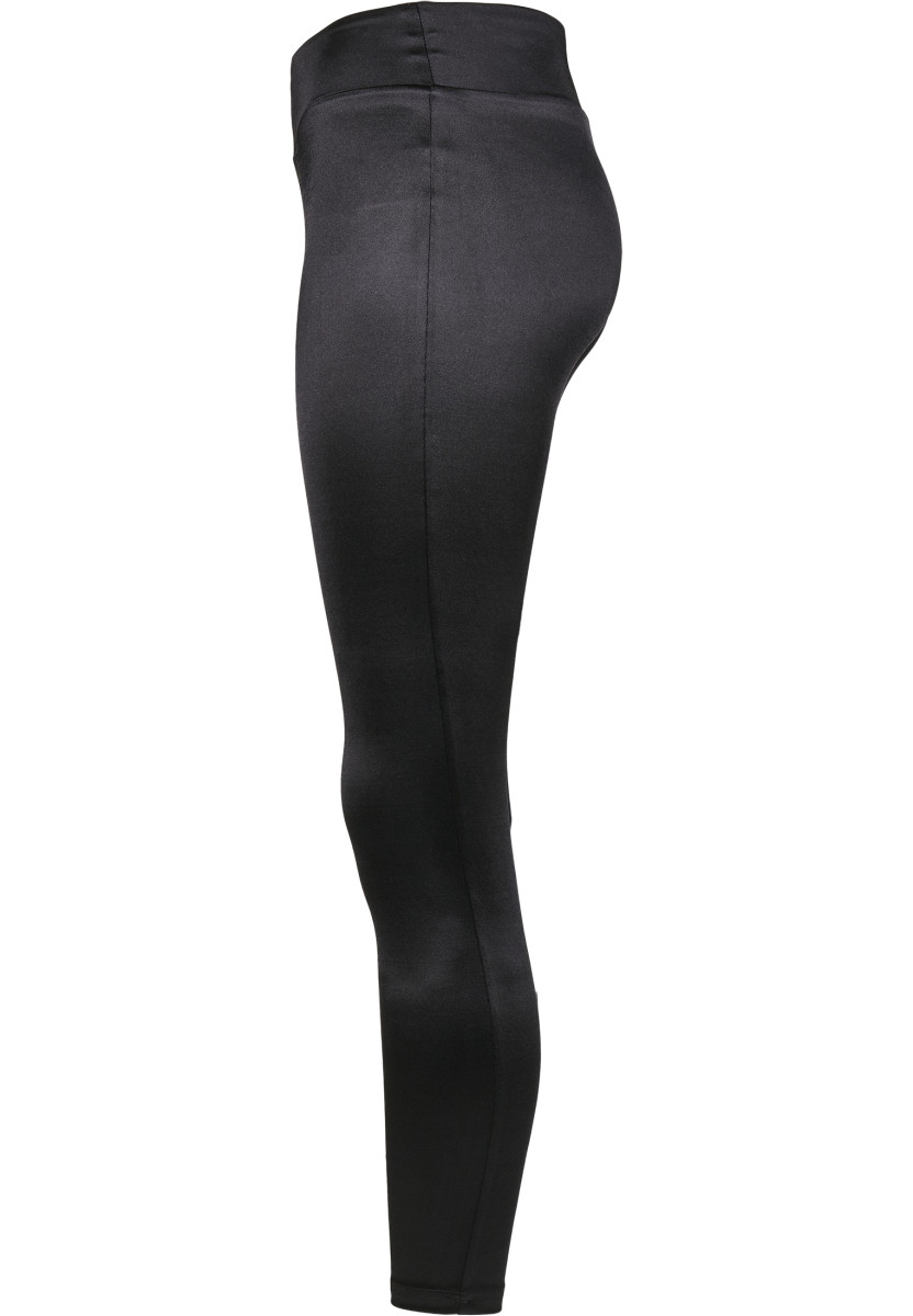 Ladies Shiny High Waist Leggings