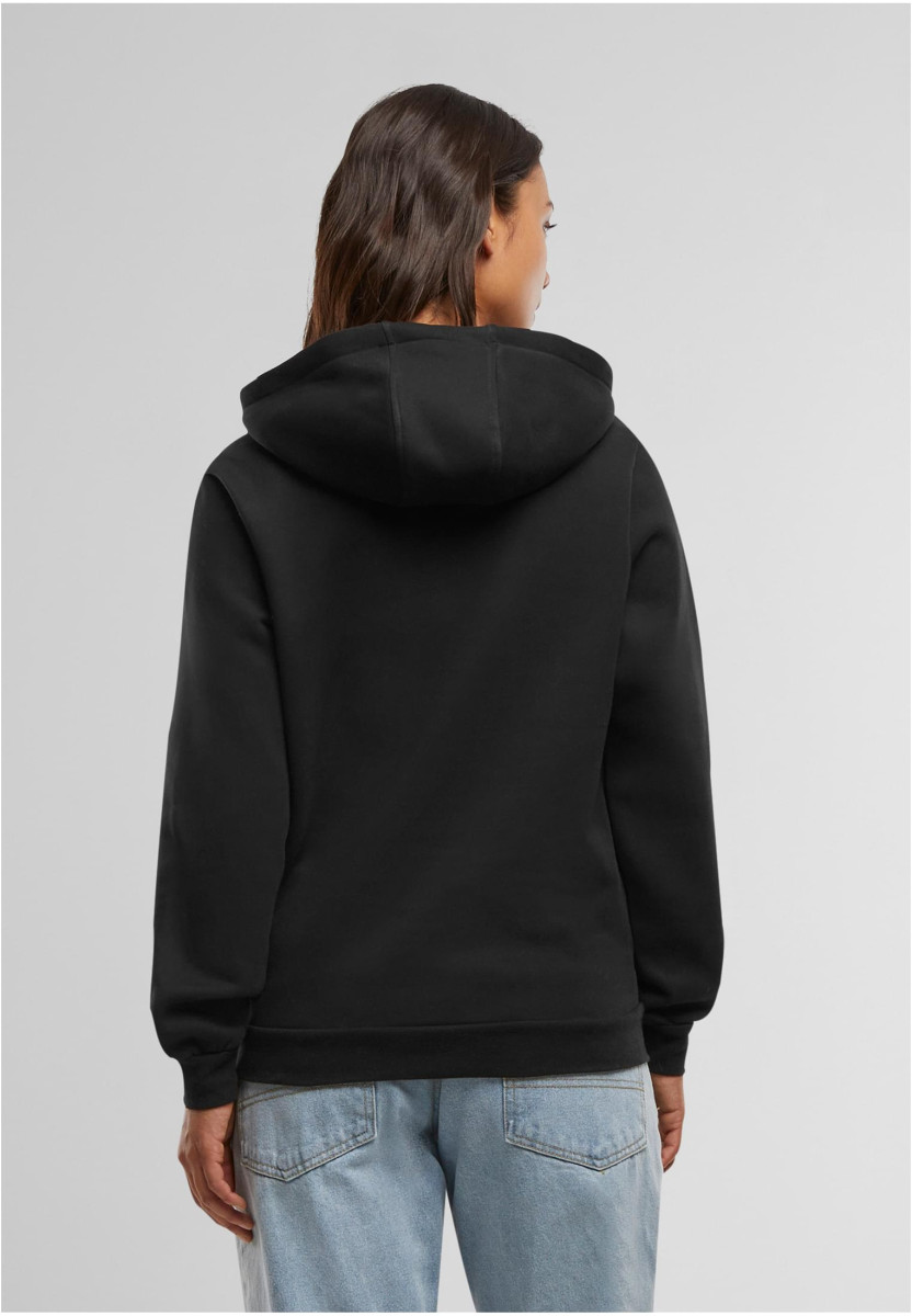 Ladies Loose Brushed Fleece Hoody