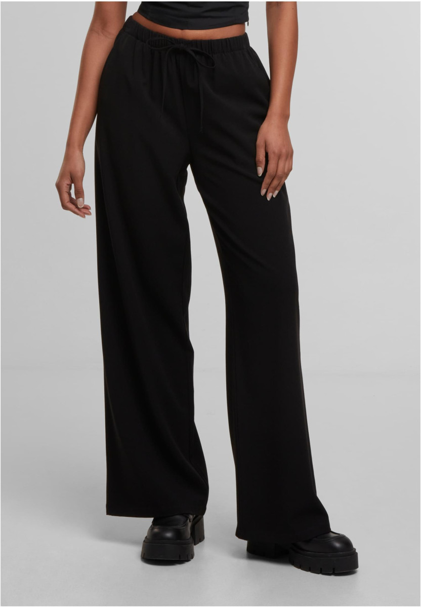 Ladies Wide Leg Waistband Pants