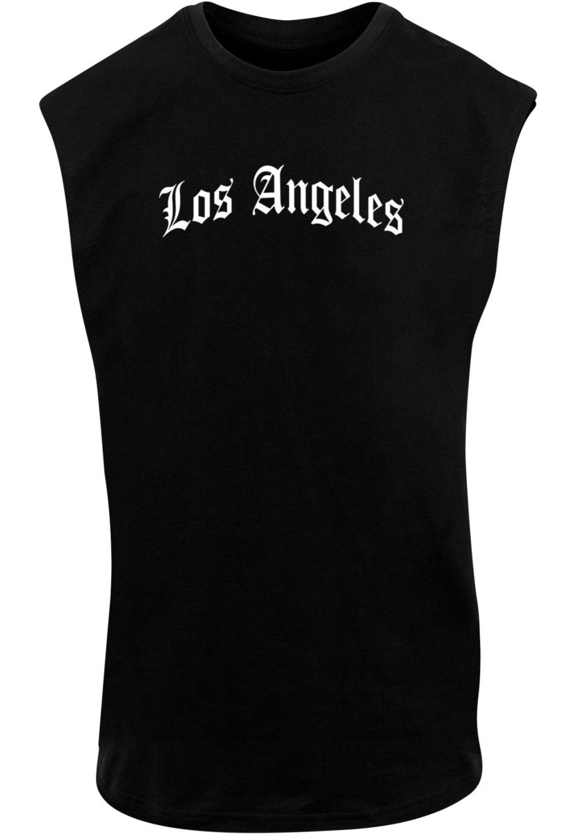 Los Angeles Wording Sleeveless Tee