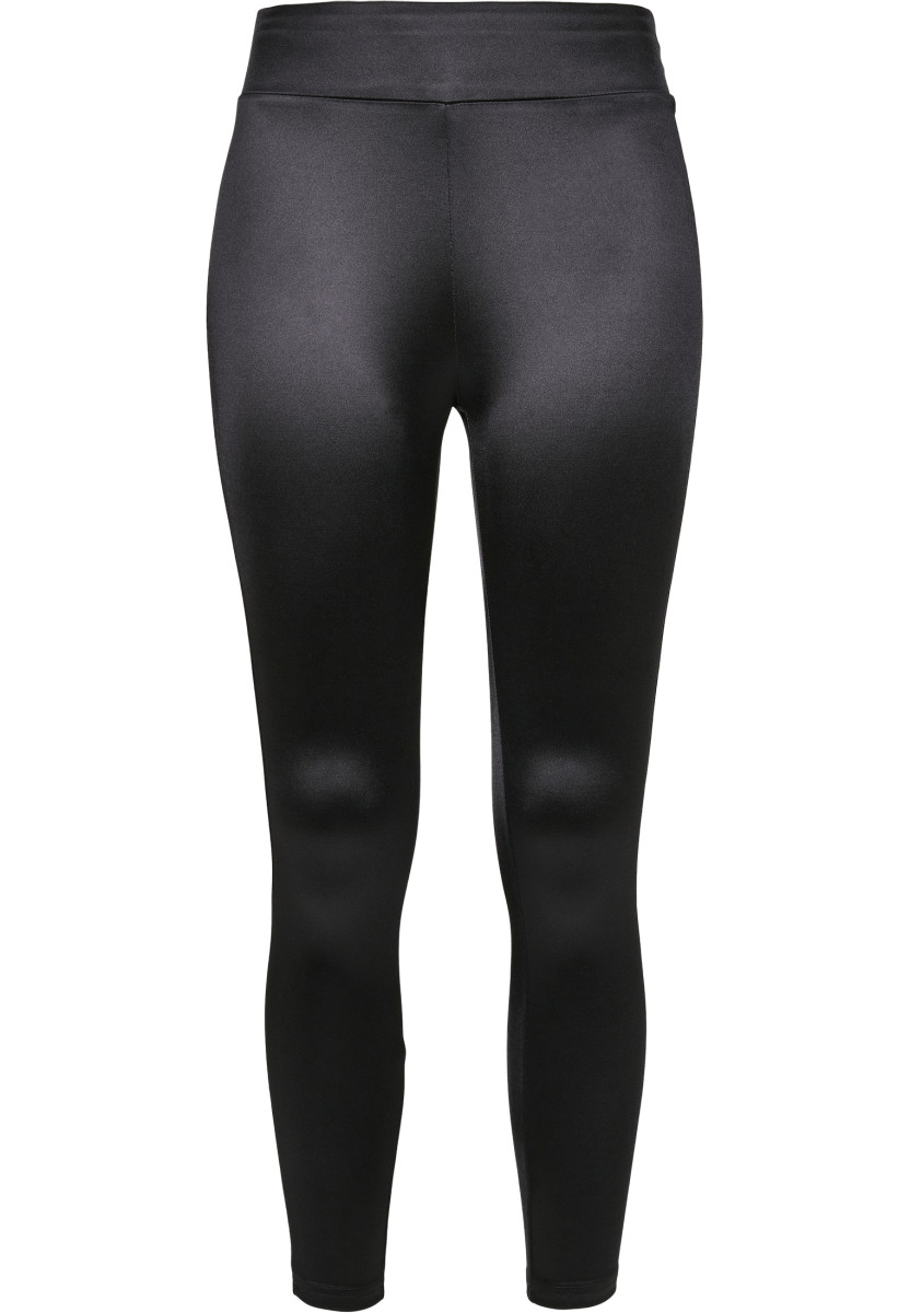 Ladies Shiny High Waist Leggings