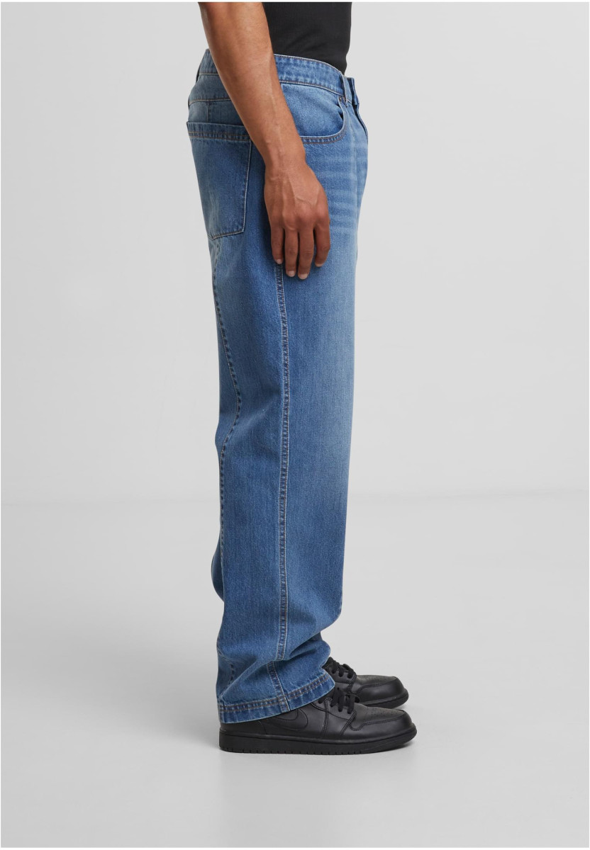 Wide Leg Denim With Dividing Seams