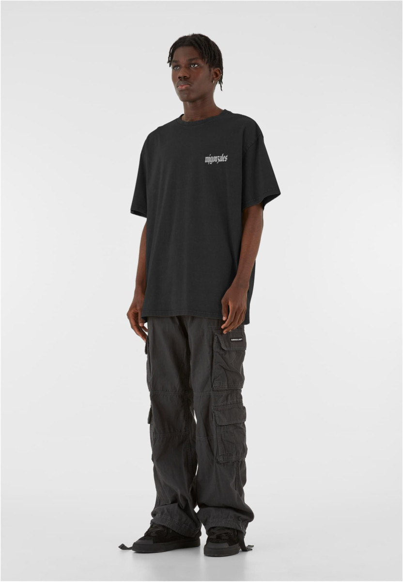MJG Heavy Oversized Acid Washed Tee -  FROSTED WINGS