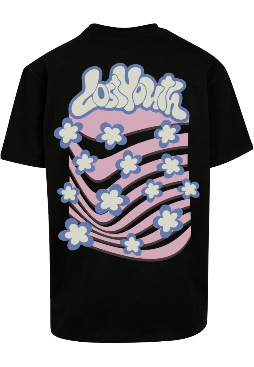 Lost Youth Tee - Flower Waves