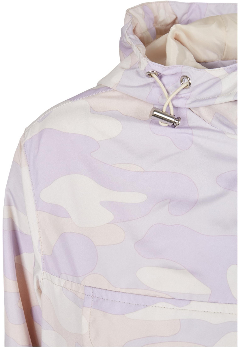 Ladies Camo Pull Over Jacket