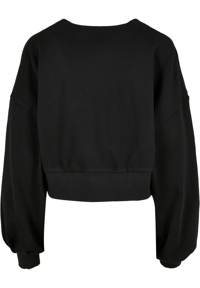Ladies Organic Oversized Short Terry Cardigan