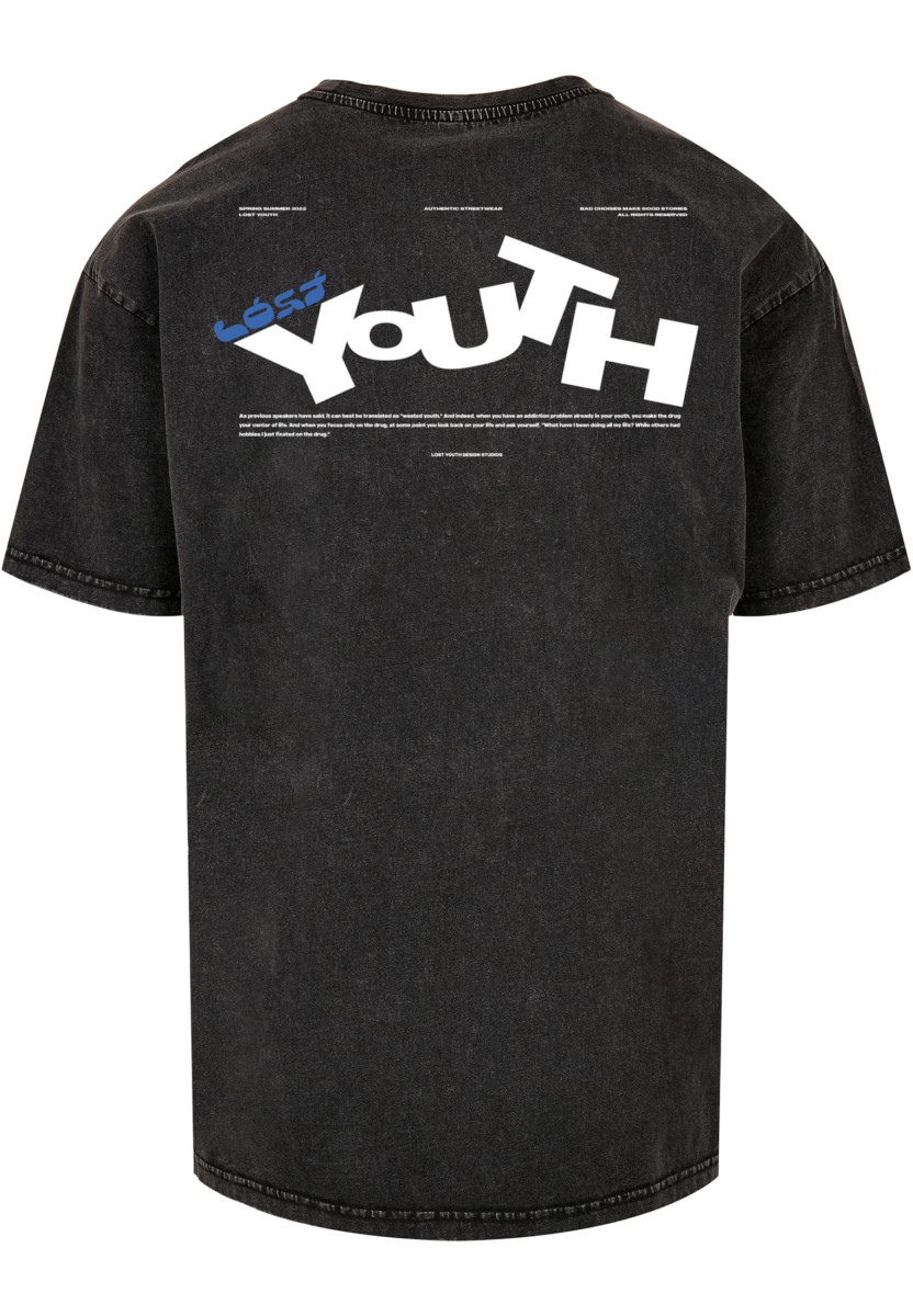 LY ACID WASHED TEE YOUTH