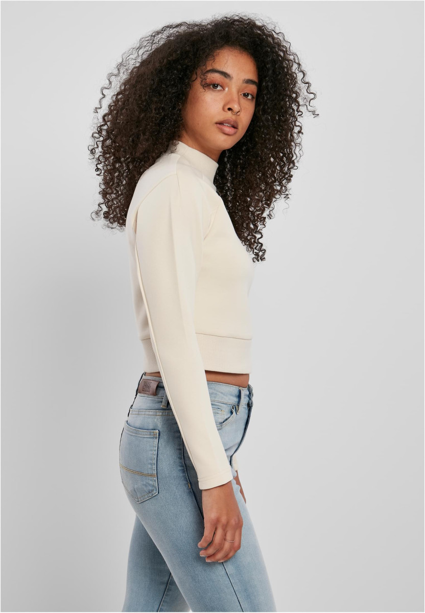 Ladies Interlock Short Turtleneck Crew