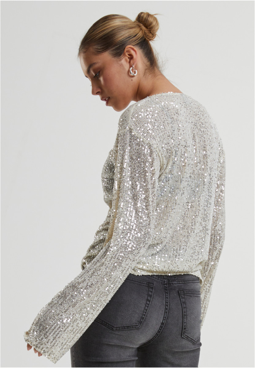 Ladies Sequins Longsleeve