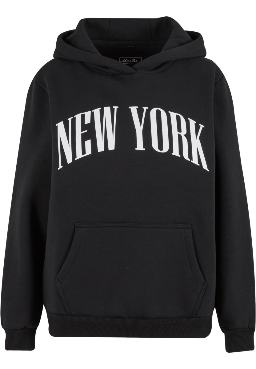 New York Ladies Fluffy Hoody