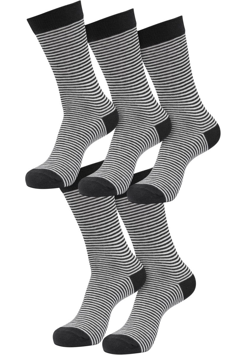 Fine Stripe Socks 5-Pack