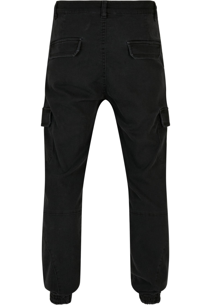 Knitted Cargo Jogging Pants