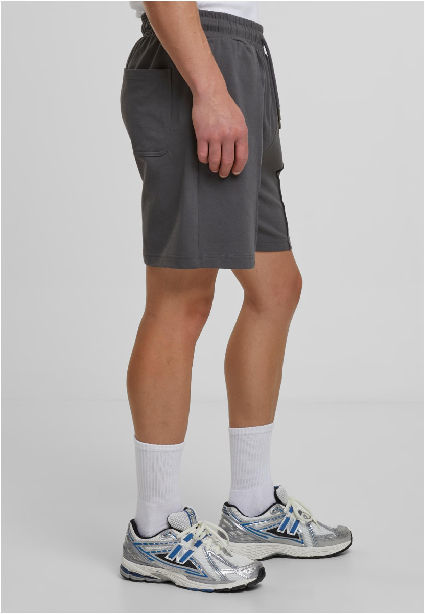 Heavy Jersey Pintuck Track Shorts