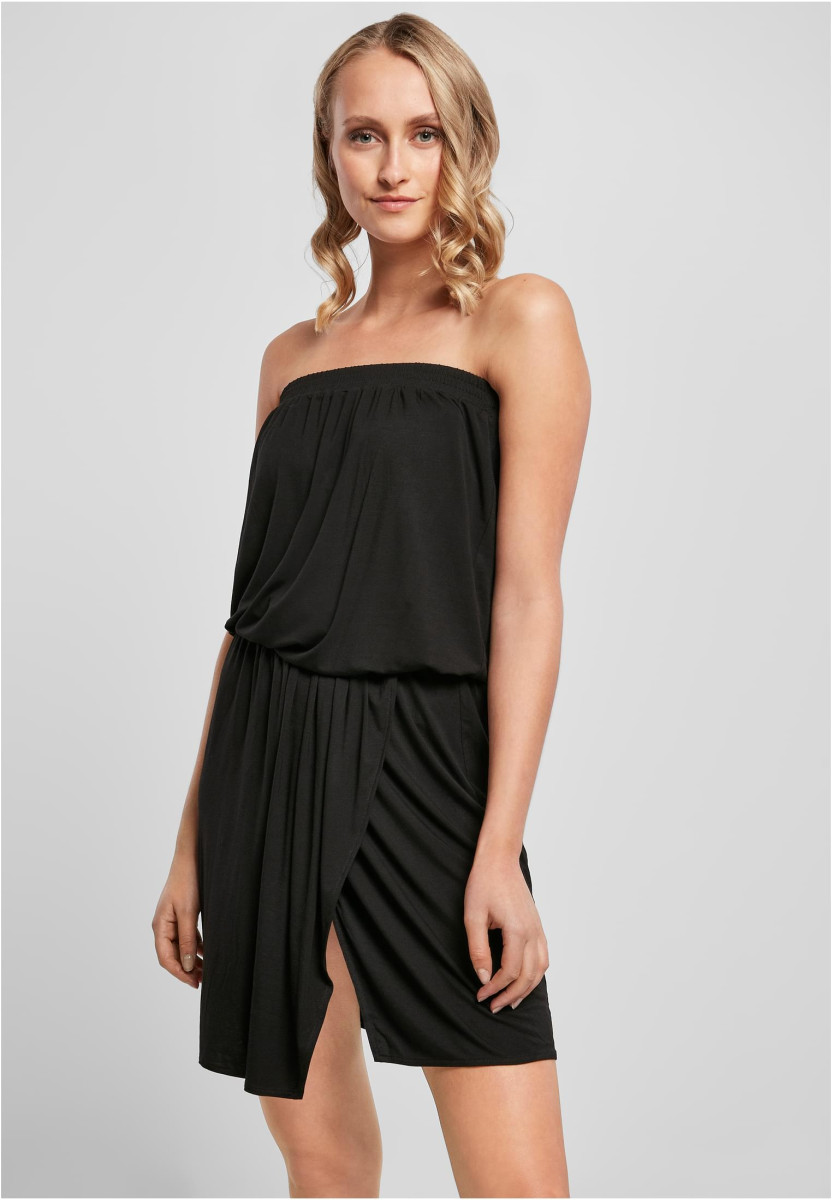Ladies Viscose Short Bandeau Dress