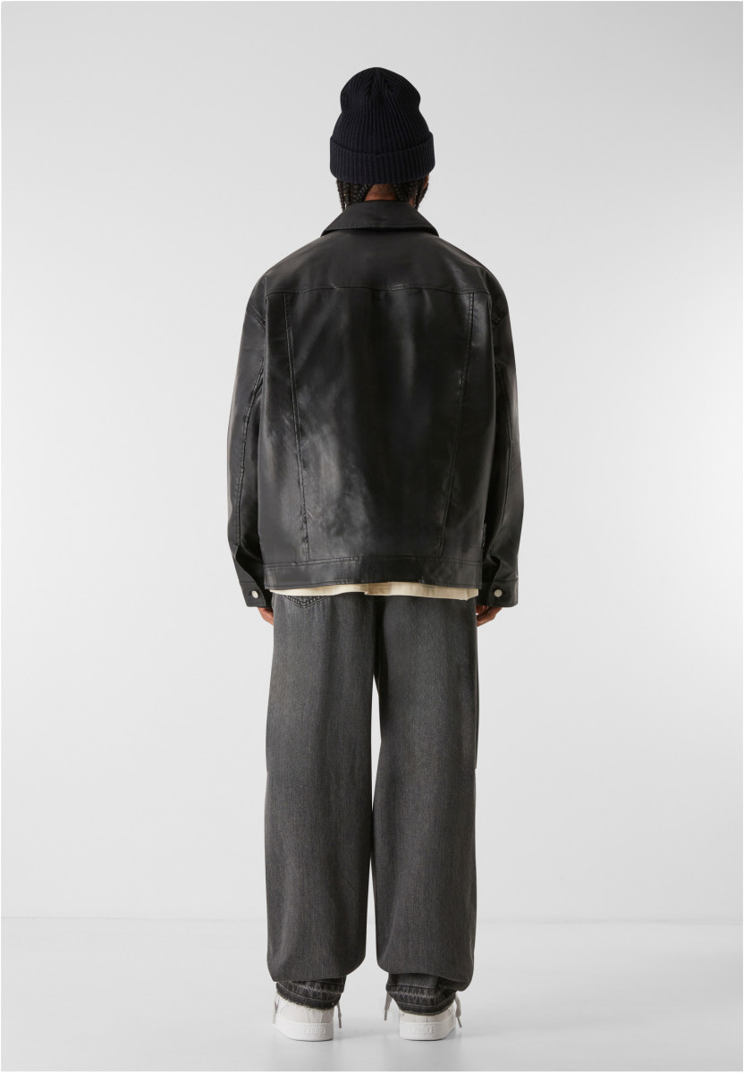 MJG IMITATION LEATHER JACKET