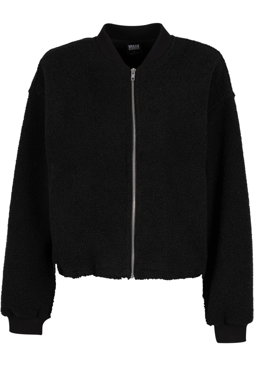 Ladies Structured Bomber Jacket