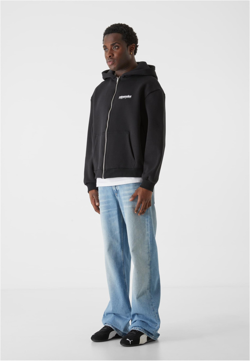 MJG Heavy Oversized Zip Hoody - Burning Wings