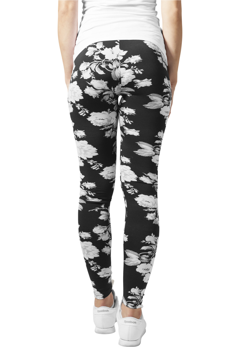 Ladies Flower Leggings