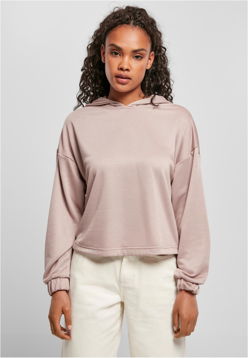 Ladies Oversized Shaped Modal Terry Hoody