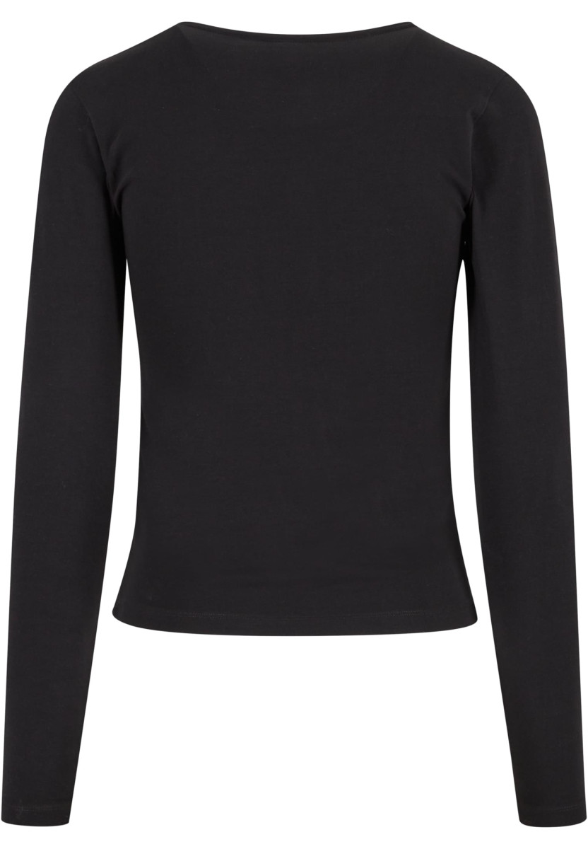 Ladies Basic Super Slim Longsleeve
