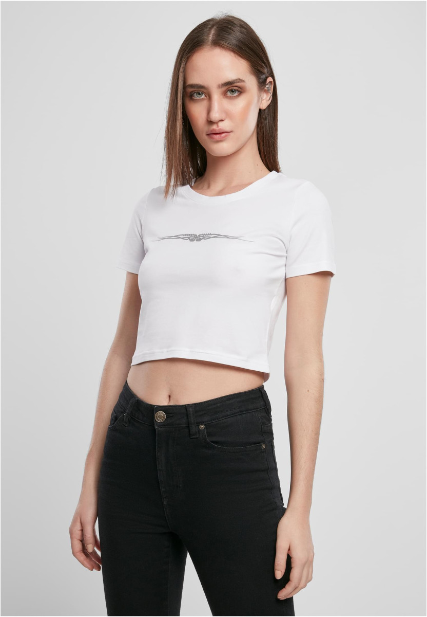Ladies Tribal Cropped Tee