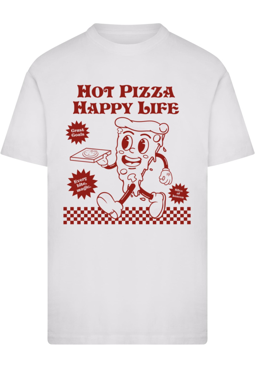 Hot Pizza Happy Life Tee