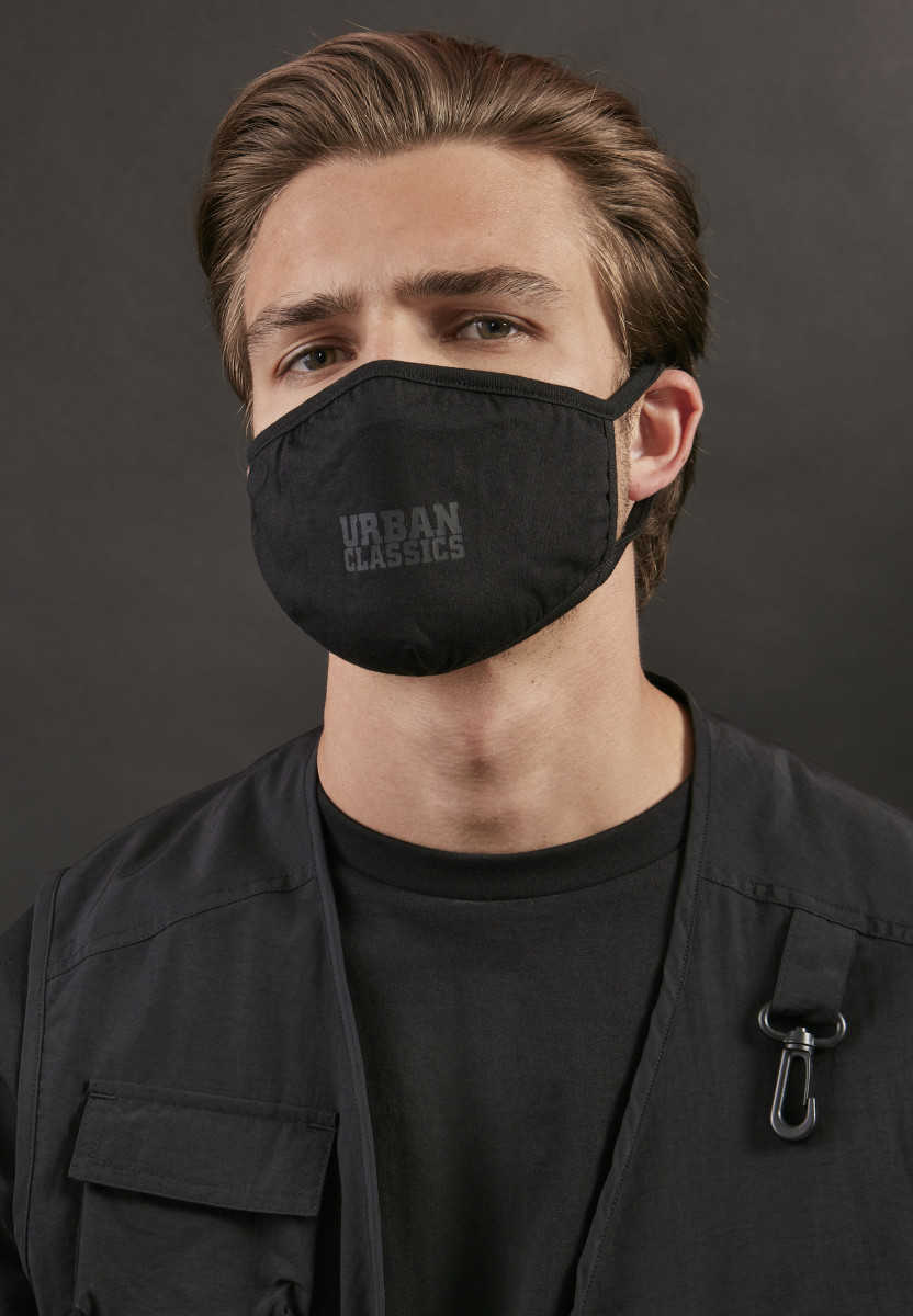 Urban Classics Cotton Face Mask 2-Pack