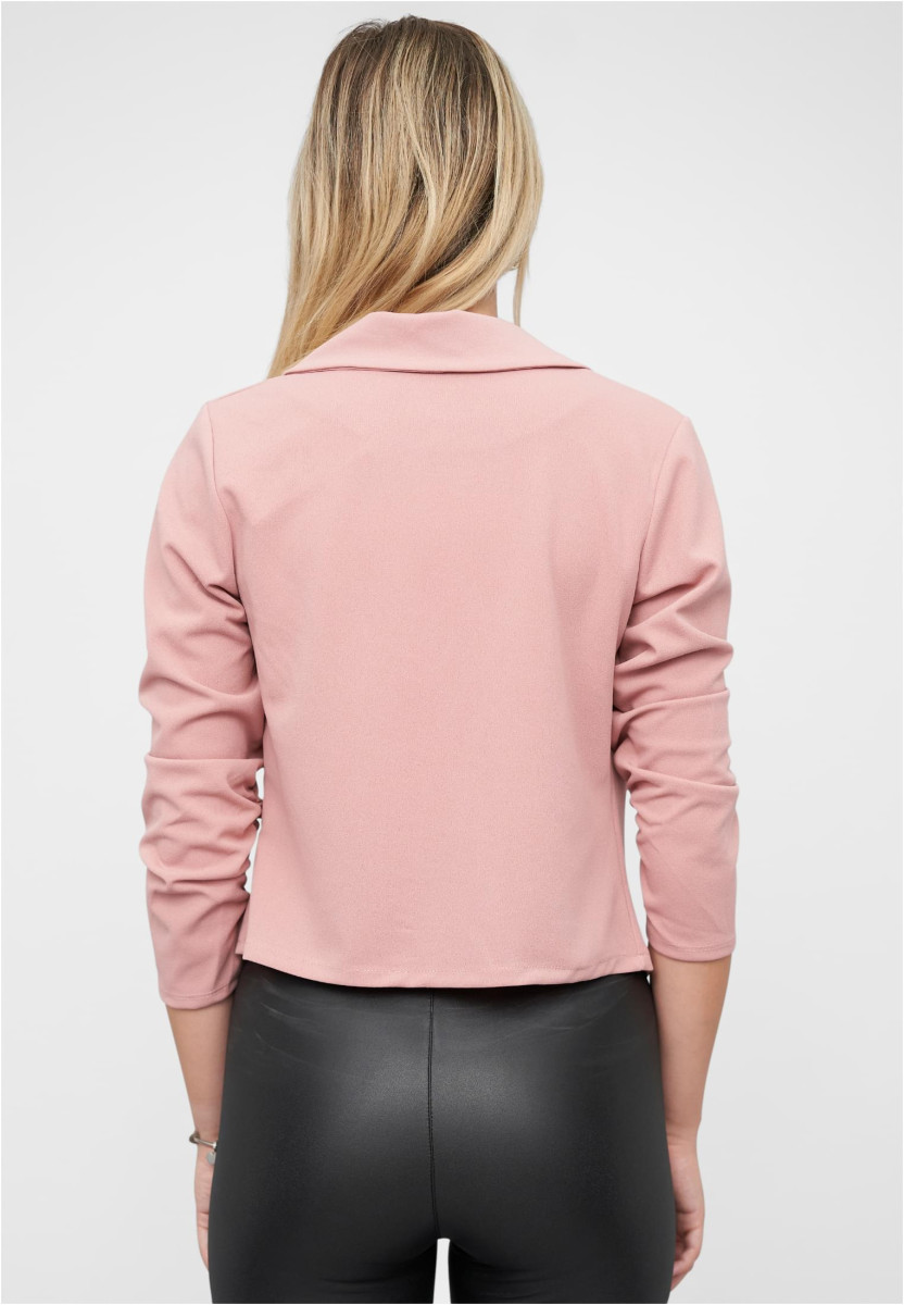 Short Blazer with ruched sleeves