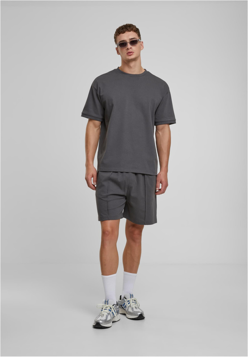 Heavy Jersey Pintuck Track Shorts