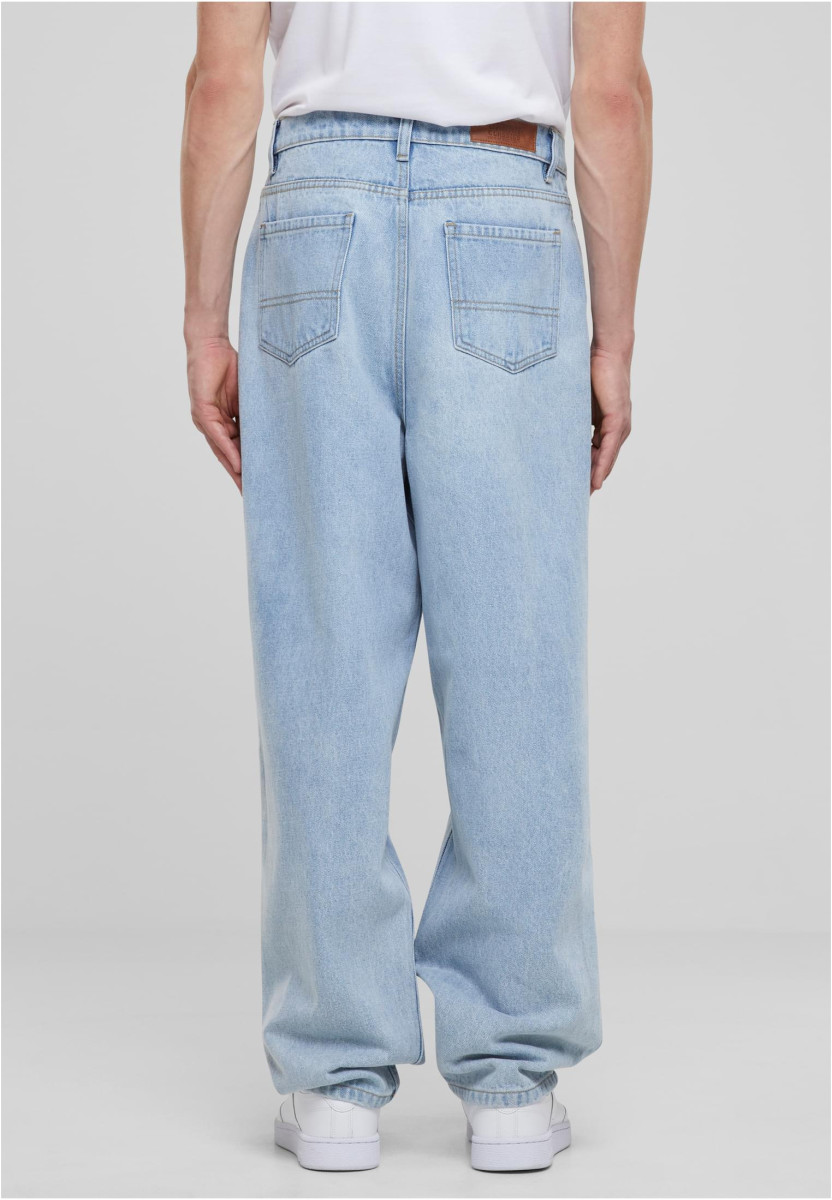 Heavy Ounce Knee Cut Baggy Fit Jeans