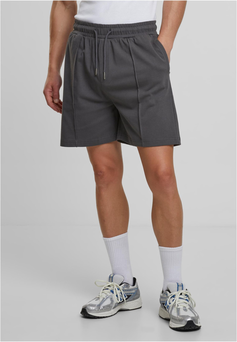 Heavy Jersey Pintuck Track Shorts