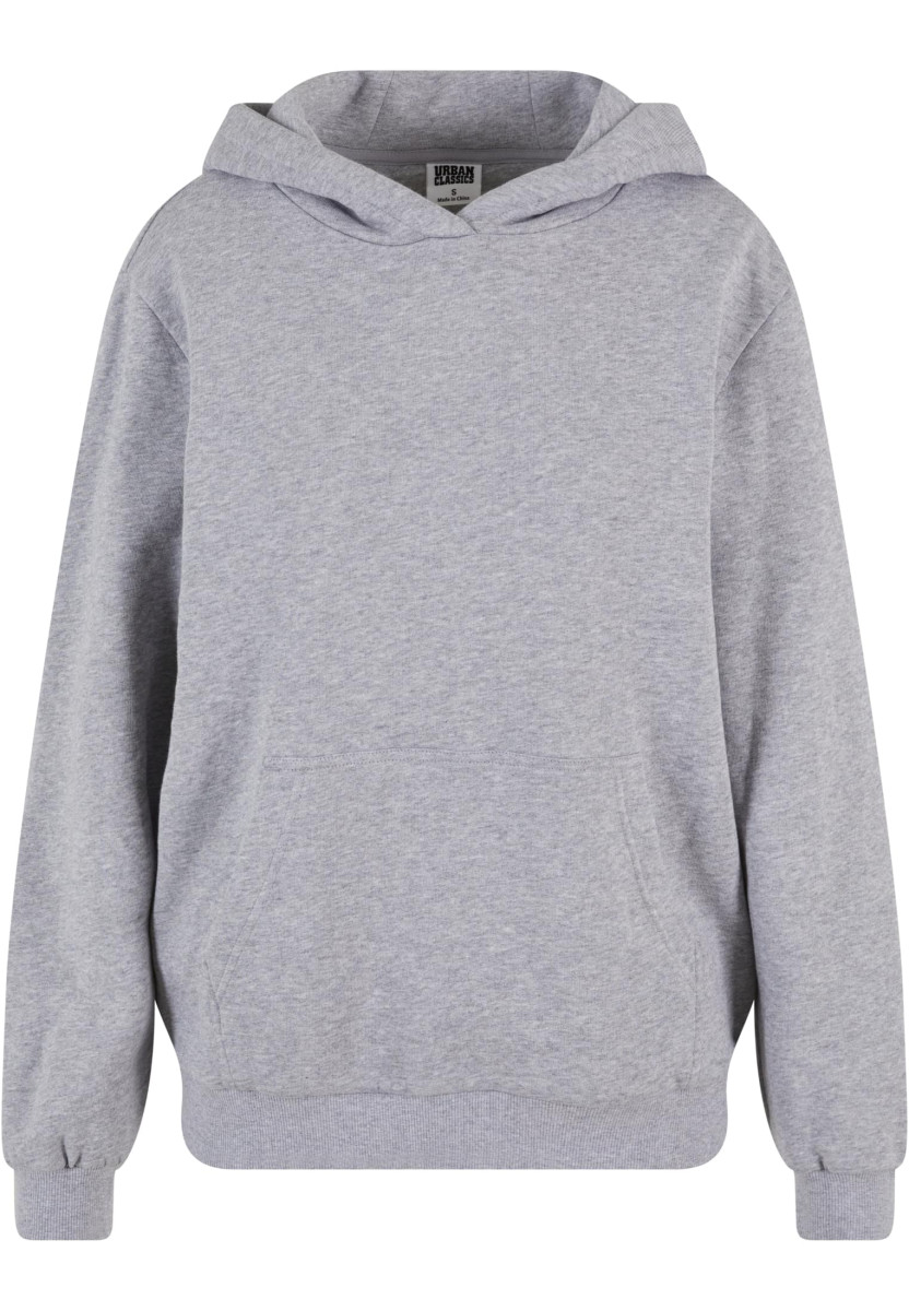 Ladies Organic Loose Brushed Fleece Hoody