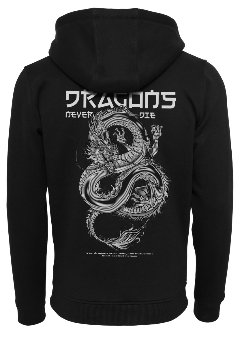 Dragons Never Die Heavy Zip Hoody