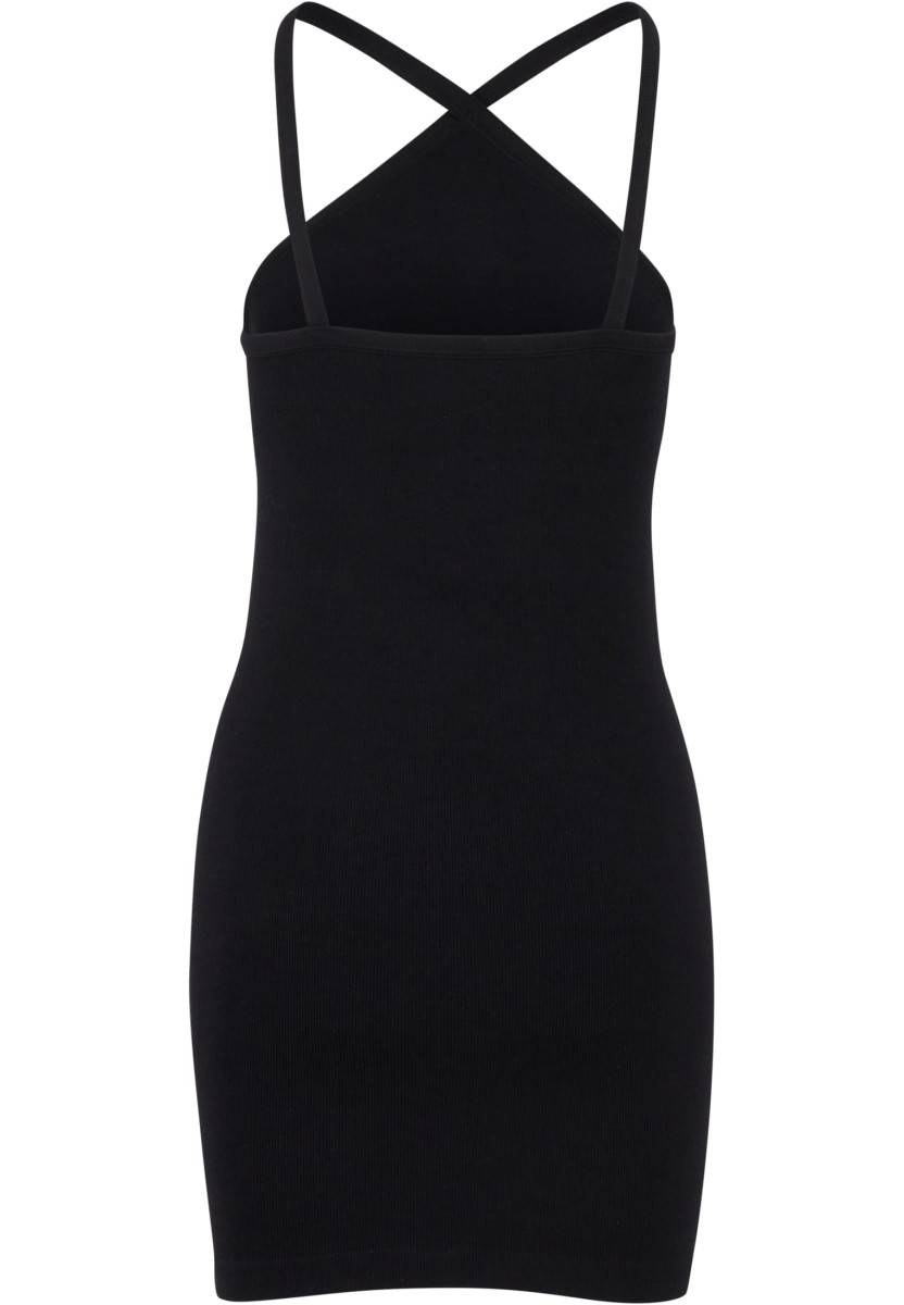 Ladies Seamless Crossed Neckholder Dress
