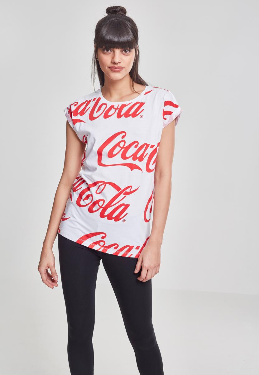 Ladies Coca Cola AOP Tee