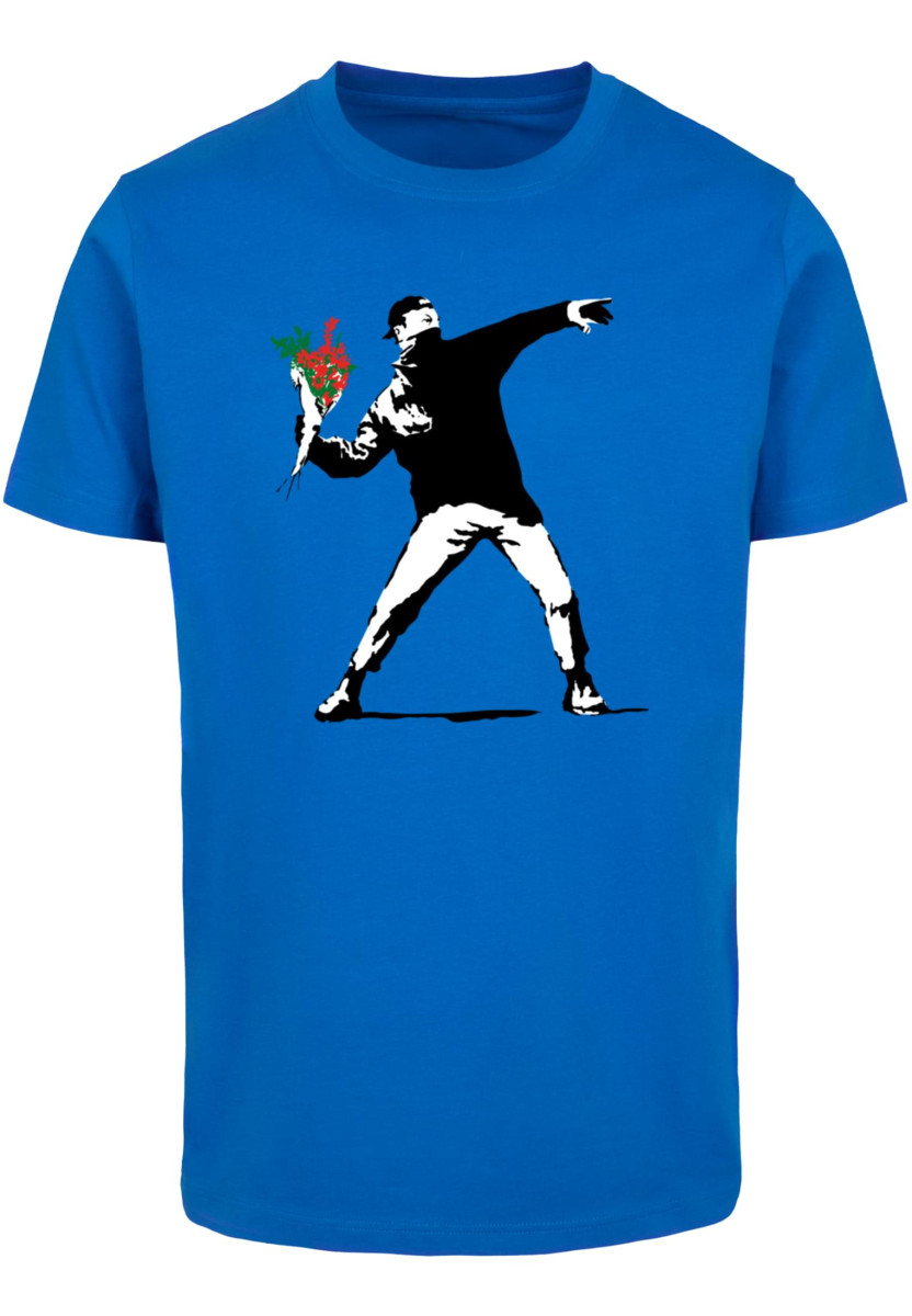 Banksy - Love Is In The Air T-Shirt