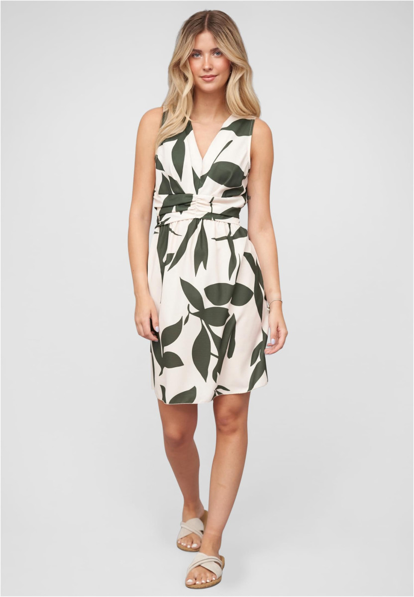 Dress with floral print