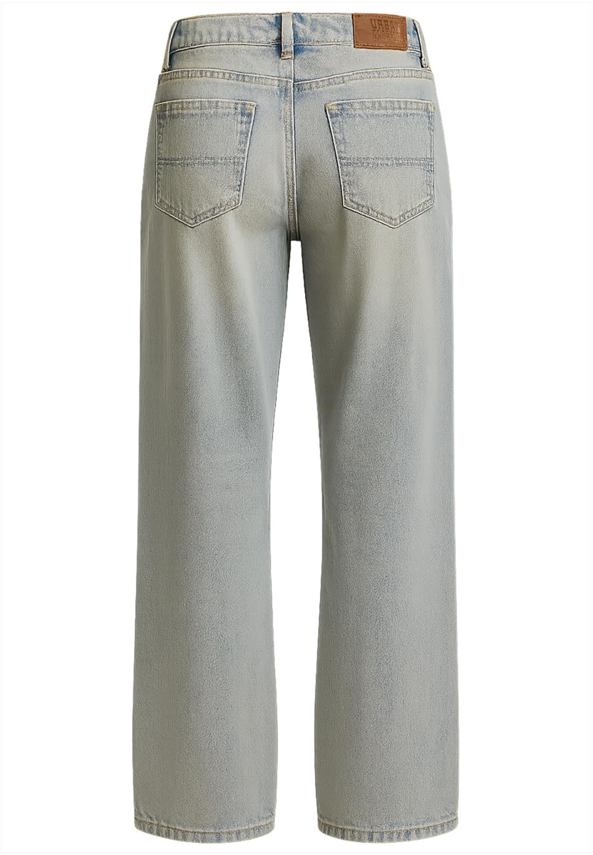 Ladies Low Waist Baggy Fit Denim