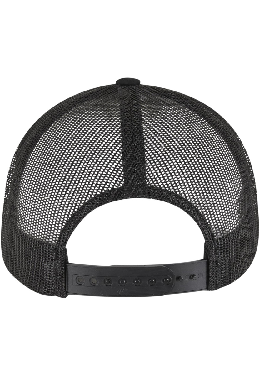 Crossed Fingers Handsign Retro Trucker Cap