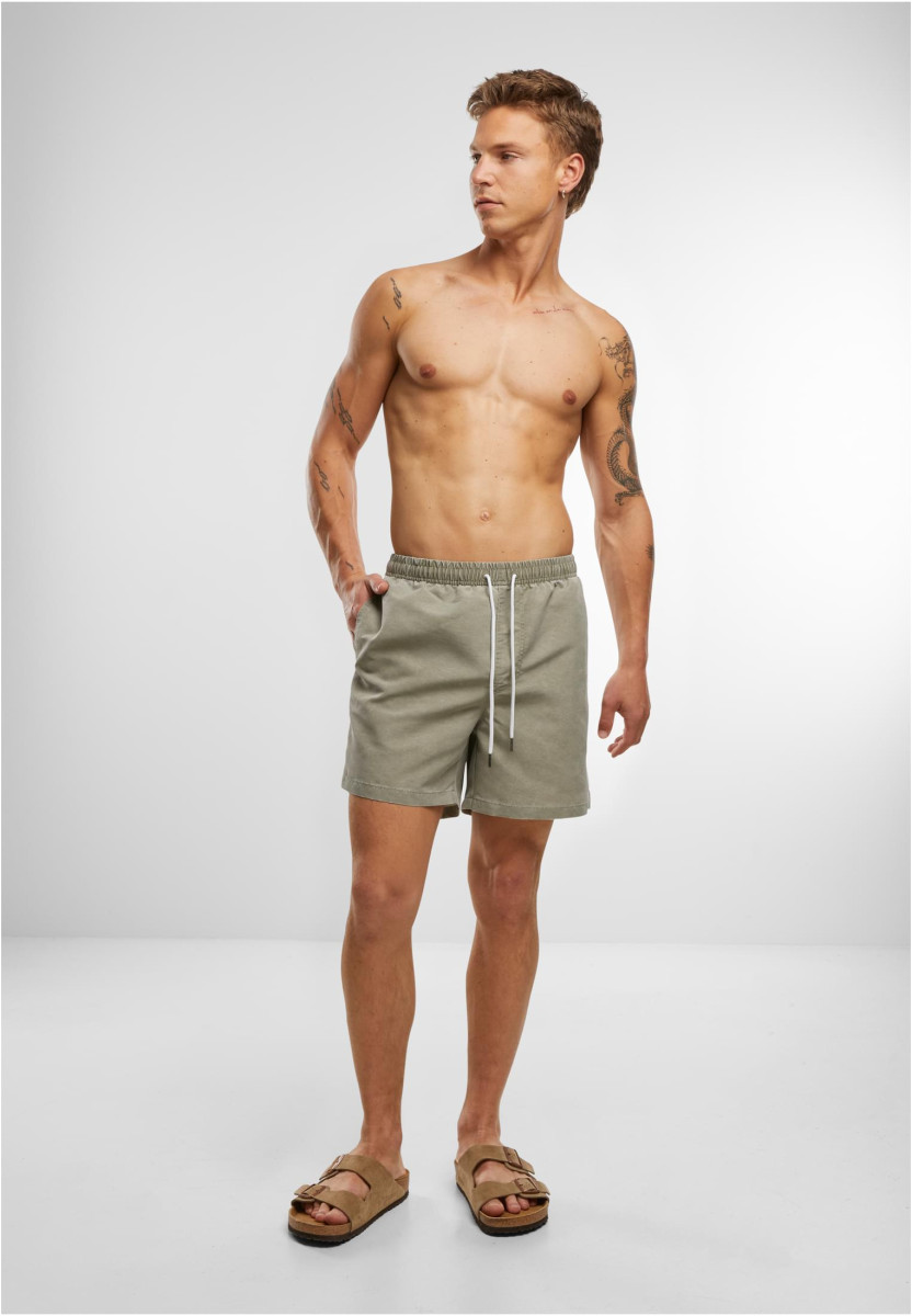 Washed Swim Shorts