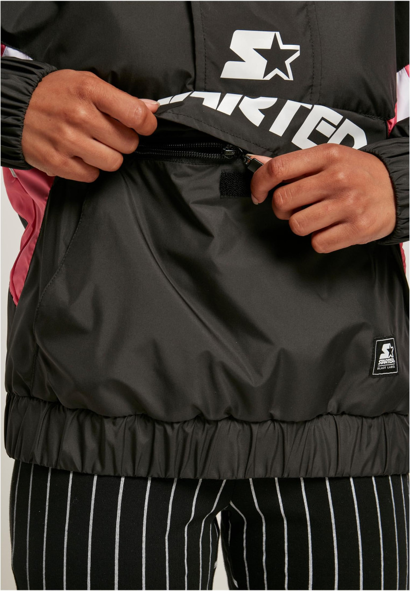 Ladies Starter Colorblock Halfzip Windbreaker