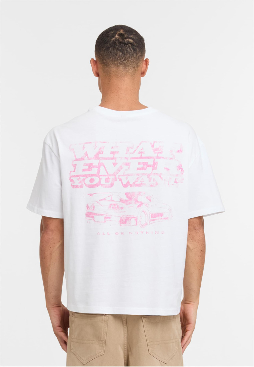 What Ever Car Cropped Oversize Tee