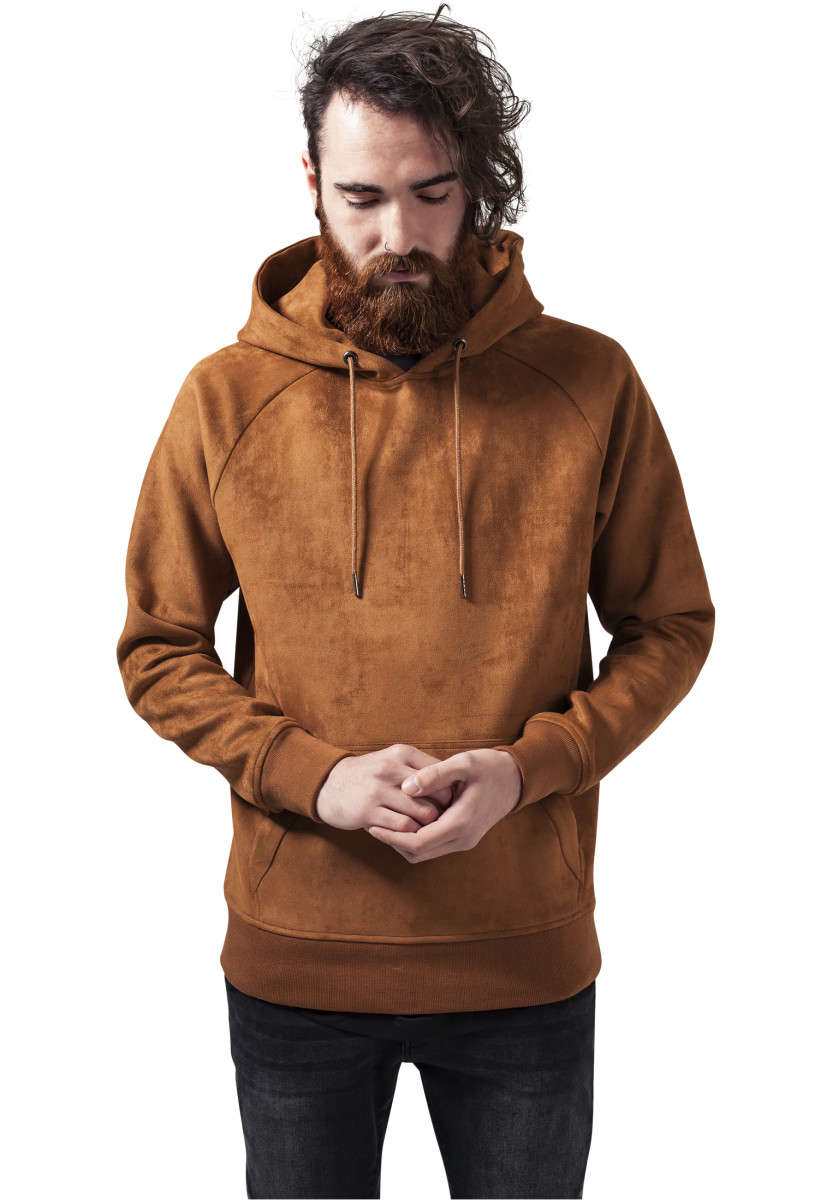 Imitation Suede Hoody