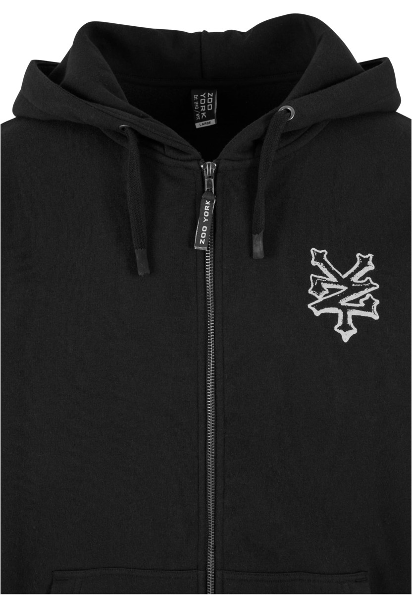 ZM243-046-1 Zoo York Skeleton Zip Hoodie