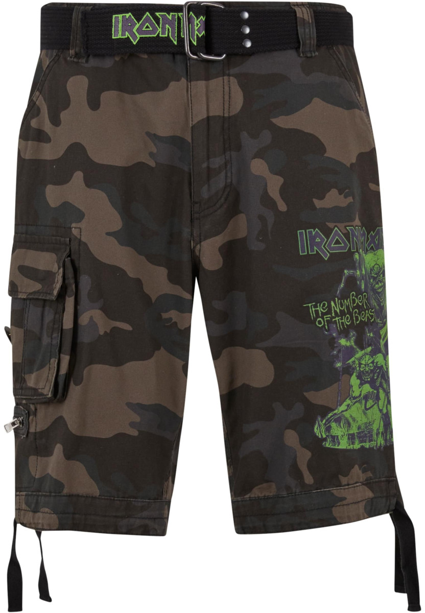 Iron Maiden Savage Shorts The Number of The Beast